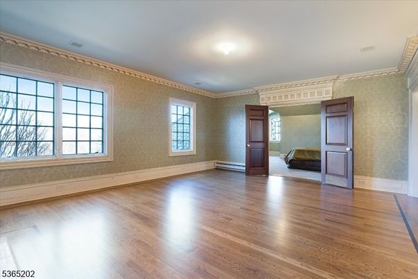 Empty room, Interior, Wood Texture Flooring
