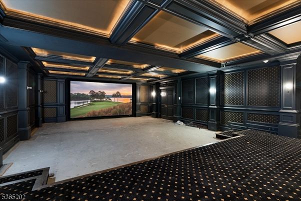 Interior, Projection Screen, Theatre Room