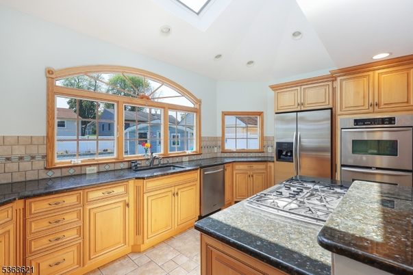 Interior, Kitchen, Recessed Lighting, Stainless Steel Appliances