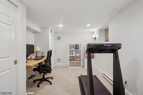 Fitness Equipment, Home Office, Interior, Recessed Lighting