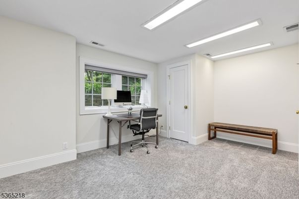 Home Office, Interior, Recessed Lighting