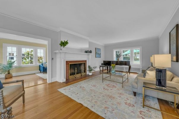 Fireplace, Interior, Living room, Piano, Wood Texture Flooring