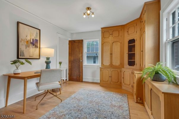 Home Office, Interior, Wood Texture Flooring