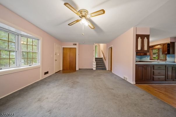 Empty room, Interior, Kitchen, Wood Texture Flooring