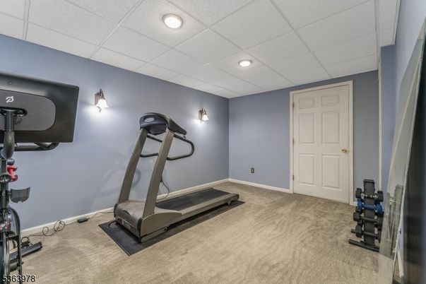 Fitness Equipment, Interior, Recessed Lighting