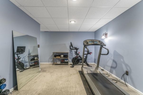 Fitness Equipment, Interior, Recessed Lighting