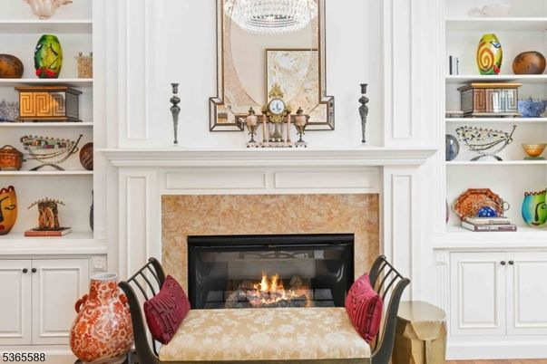 Fireplace, Interior, Wood Texture Flooring
