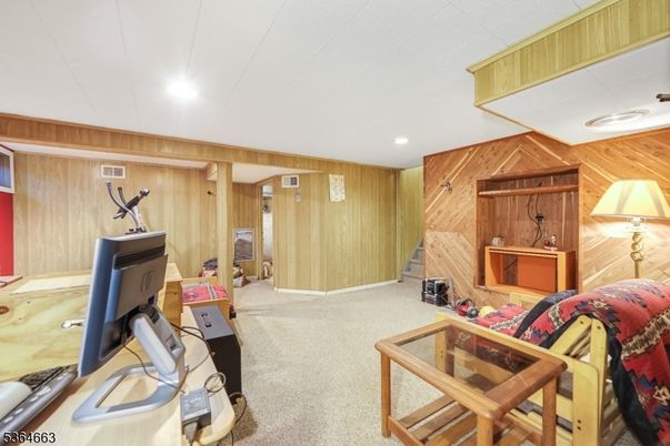 Interior, Recessed Lighting, Wooden Walls