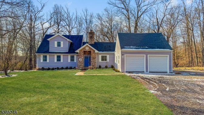 Attached, Backyard, Exterior, Facade, Cape Cod