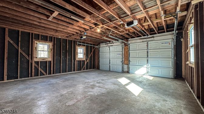 Garage, Interior, Wooden Beams, Wooden Ceilings, Wooden Walls