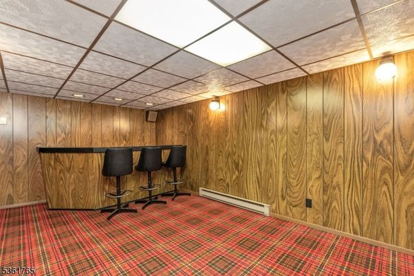 Interior, Recessed Lighting, Wooden Walls