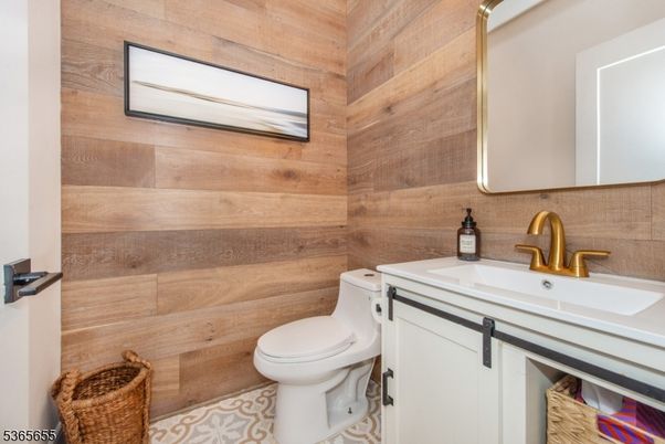 Bathroom, Interior, Wooden Walls