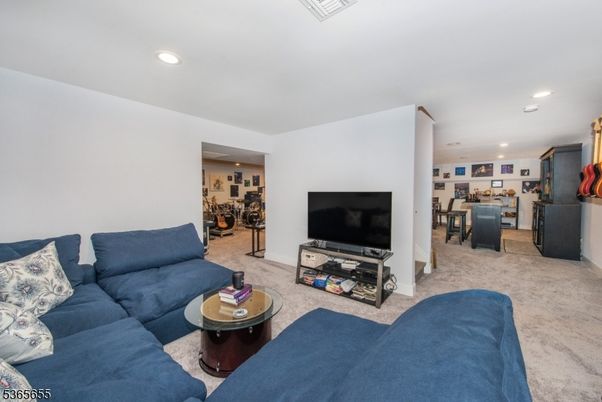 Interior, Kitchen, Living room, Recessed Lighting