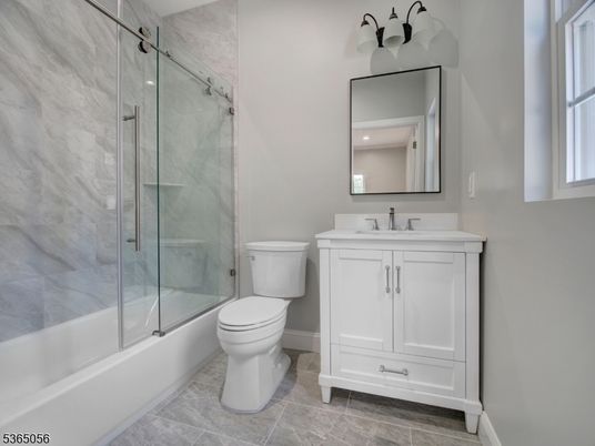 Bathroom, Glass Shower, Interior, Marble Walls