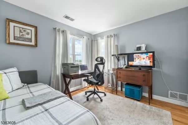 Bedroom, Home Office, Interior, Wood Texture Flooring