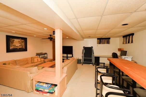 Home Office, Interior, Recessed Lighting