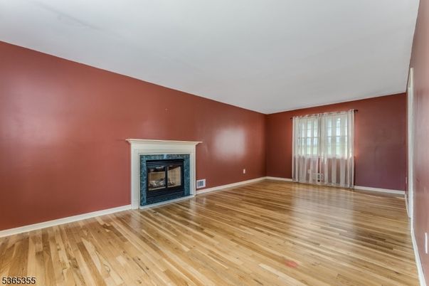 Empty room, Fireplace, Interior, Wood Texture Flooring