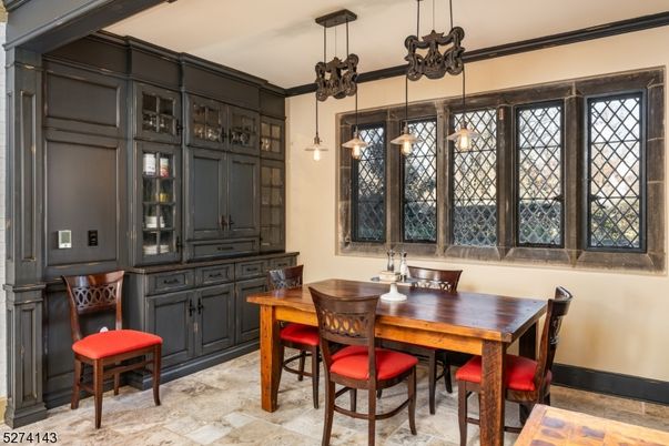 Dining room, Interior, Pendant Lights