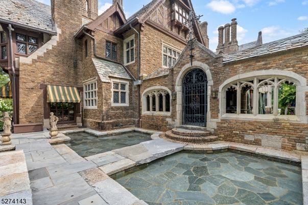 Exterior, Facade, Brick Facade, Tudor Revival
