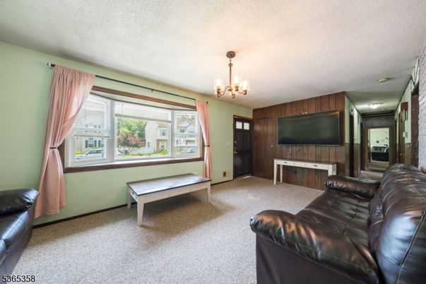 Chandelier, Interior, Living room, Wooden Walls