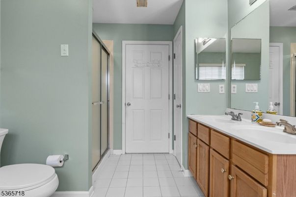 Bathroom, Dual Sink Vanities, Glass Shower, Interior