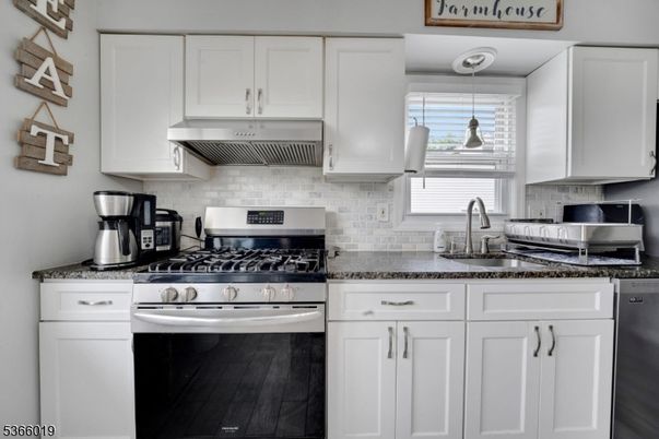 Interior, Kitchen, Pendant Lights, Stainless Steel Appliances, Wood Texture Flooring