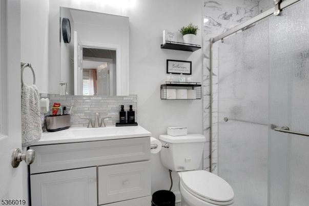 Bathroom, Glass Shower, Interior, Marble Walls