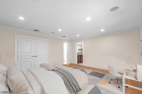 Bedroom, Home Office, Interior, Recessed Lighting