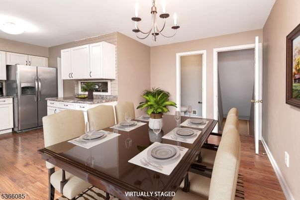 Chandelier, Dining room, Interior, Kitchen, Wood Texture Flooring