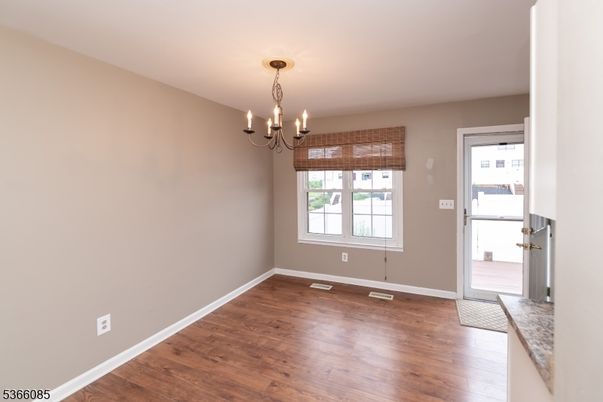 Chandelier, Empty room, Interior, Wood Texture Flooring