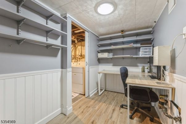 Home Office, Interior, Wood Texture Flooring