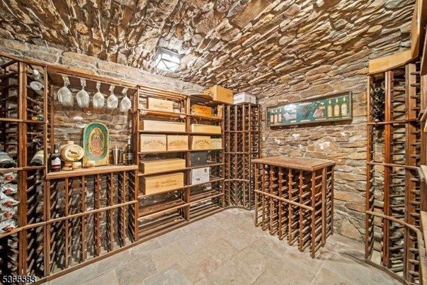 Interior, Stone Walls, Wine Storage