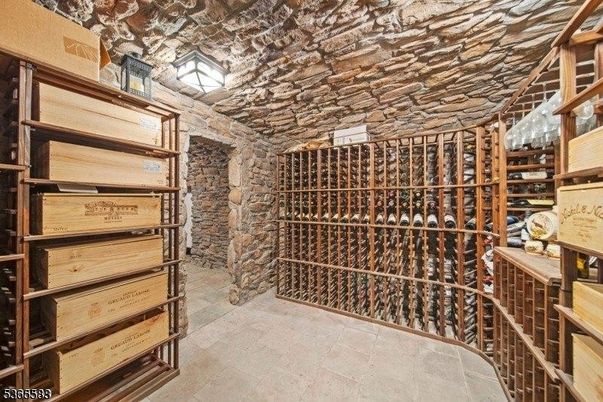 Interior, Stone Walls, Wine Storage