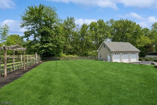 Backyard, Detached Garage, Exterior