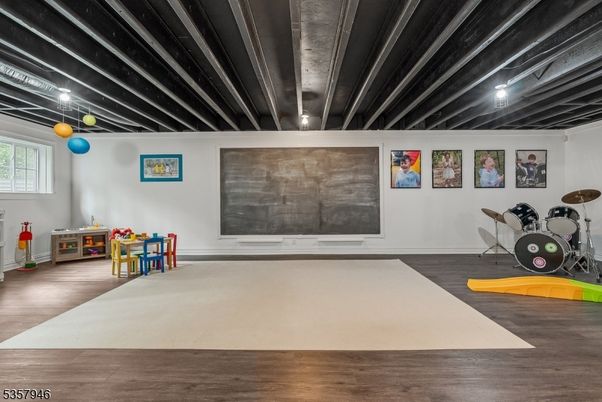 Fitness Equipment, Interior, Wood Texture Flooring