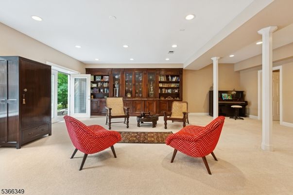 Home Office, Interior, Living room, Recessed Lighting