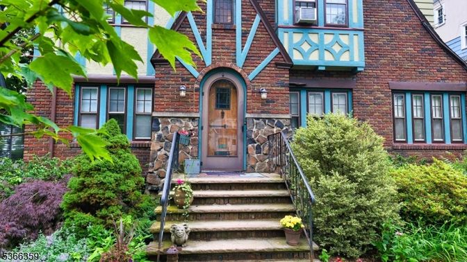 Exterior, Facade, Brick Facade, Tudor Revival