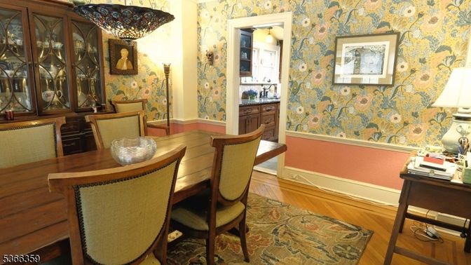Dining room, Interior, Wood Texture Flooring