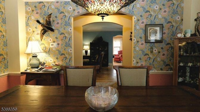 Dining room, Interior, Wood Texture Flooring