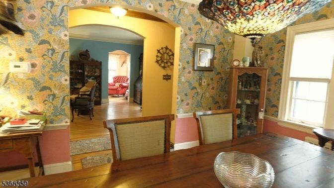 Dining room, Interior, Wood Texture Flooring