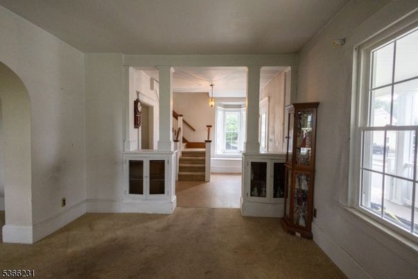 Fireplace, Interior, Pendant Lights