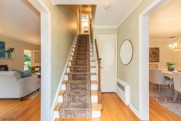Dining room, Fireplace, Interior, Wood Texture Flooring