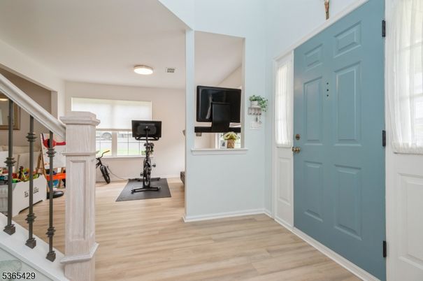 Fitness Equipment, Interior, Wood Texture Flooring