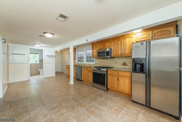 Interior, Kitchen, Stainless Steel Appliances