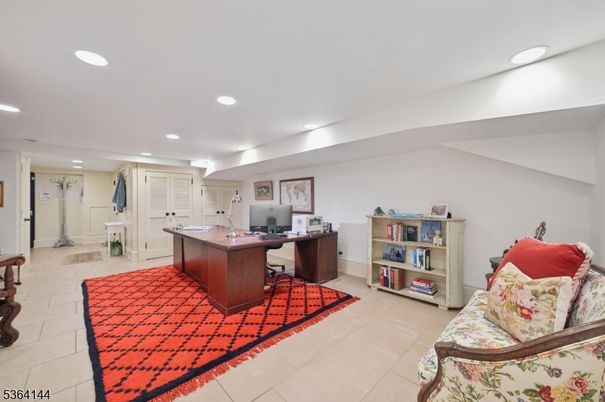 Home Office, Interior, Recessed Lighting