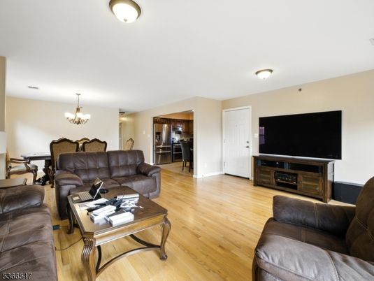 Chandelier, Interior, Living room, Wood Texture Flooring