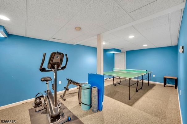 Fitness Equipment, Game Room, Interior, Recessed Lighting