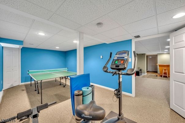 Fitness Equipment, Game Room, Interior, Recessed Lighting