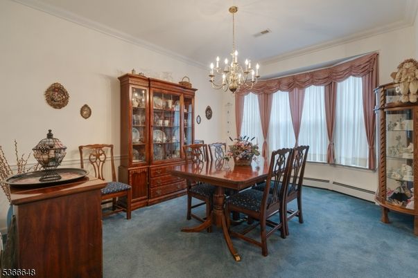 Chandelier, Dining room, Interior