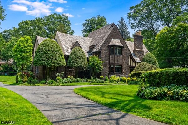 Exterior, Facade, Brick Facade, Tudor Revival